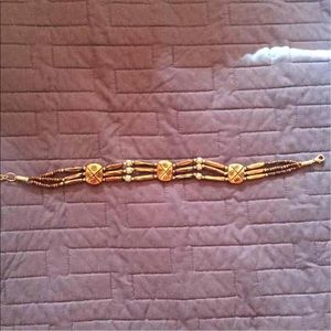 Tribal Bead Choker Necklace